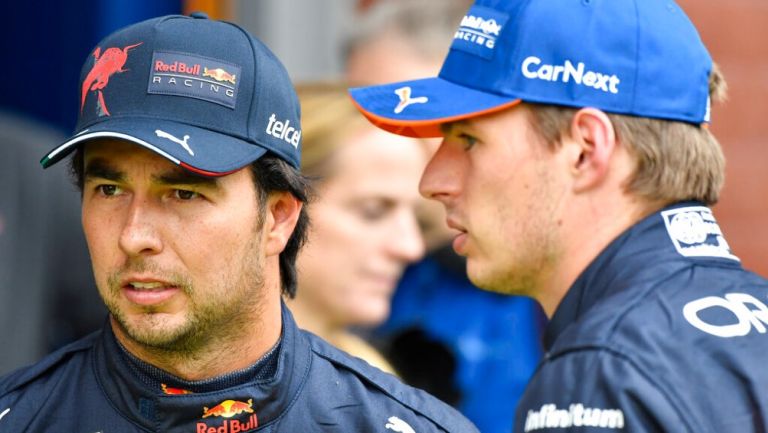 Max Verstappen 'opacó' a Checo Pérez en calificaciones del GP de Bélgica