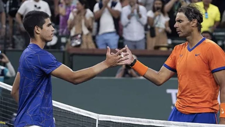 Rafa Nadal felicitó a Alcaraz por su triunfo en NYC