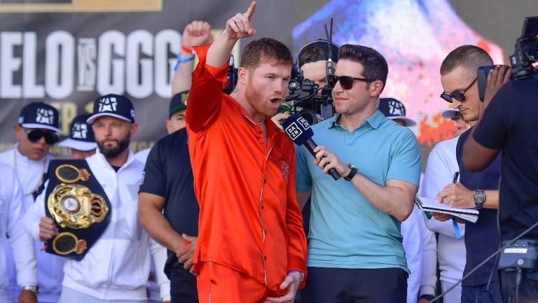 Canelo prometió noquear a Golovkin