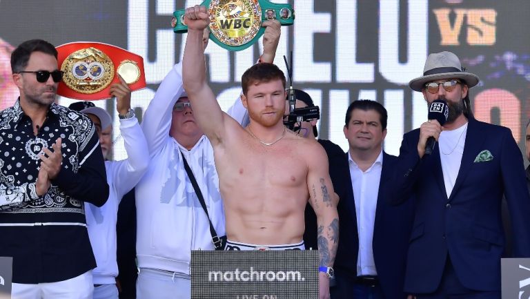 Canelo Álvarez previo a su pelea con GGG