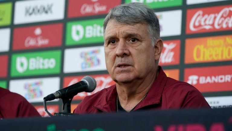 Gerardo Martino en conferencia de prensa