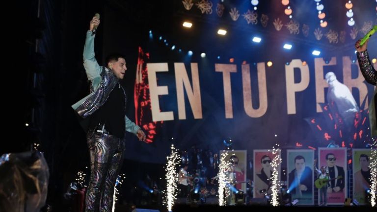 Grupo Firme se presentó el pasado domingo en el Zócalo Capitalino