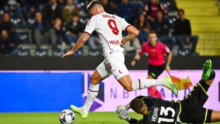 Milan venció 1-3 al Empoli en la Serie A