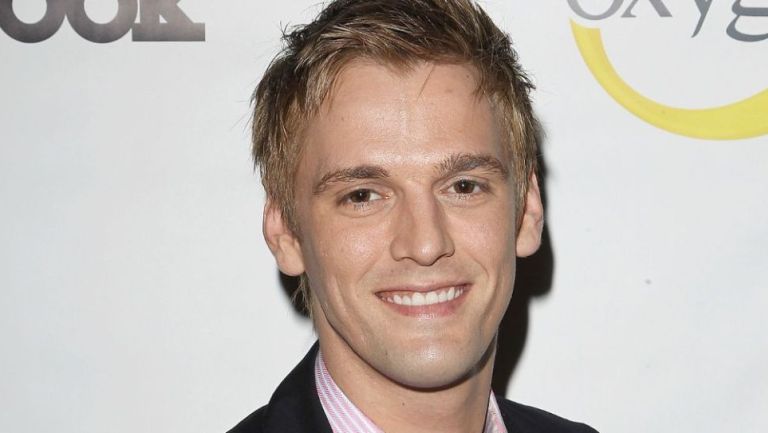 Aaron Carter en un evento