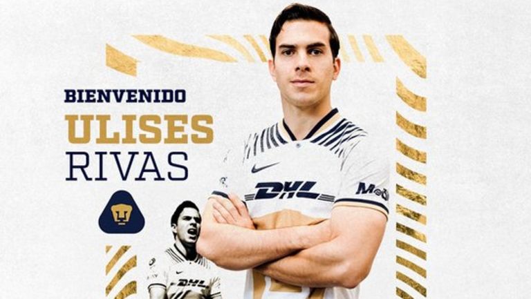 Pumas oficializó a Ulises Rivas como refuerzo del club
