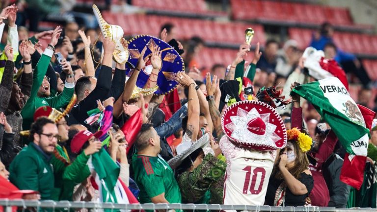 Afición mexicana en un partido del Tricolor