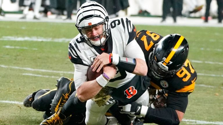 Joe Burrow comandó la victoria de Bengals sobre Steelers
