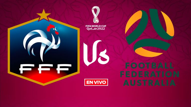 Francia vs Australia Mundial Qatar 2022 EN VIVO Fase de Grupos
