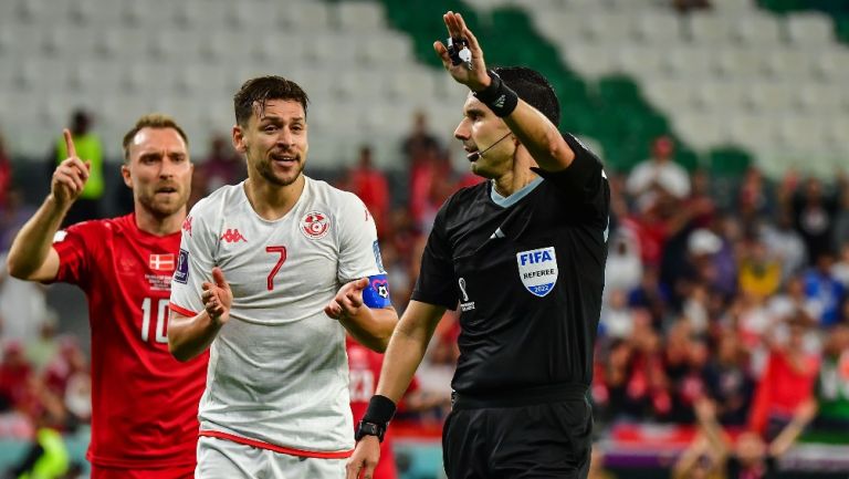 César Ramos Palazuelos fue protagonista del Dinamarca vs Túnez