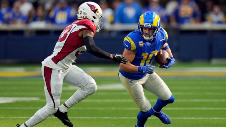 NFL: Cooper Kupp será baja de los Rams tras el juego contra Arizona