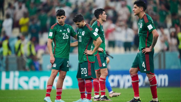 Selección Mexicana tras quedar eliminados de Qatar 2022