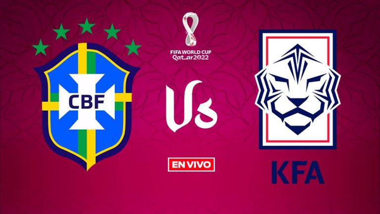 EN VIVO Y EN DIRECTO: Brasil vs Corea del Sur Mundial Qatar 2022 Octavos de final