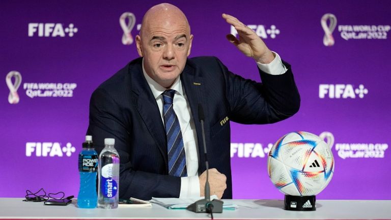 Infantino, presidente de la FIFA en Qatar 2022