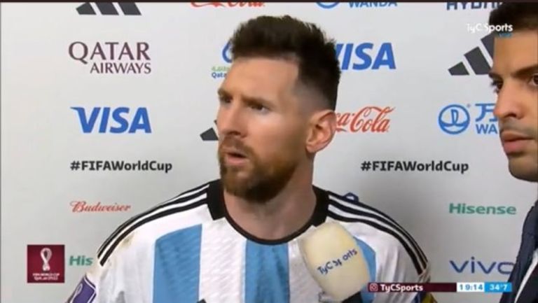 Messi en entrevista 