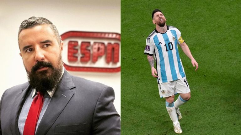Álvaro Morales se lanza contra Messi