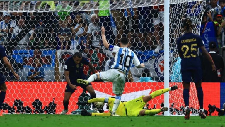 Messi logró el gol del campeonato para Argentina