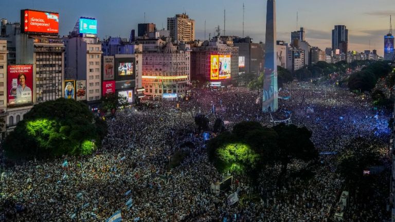 Argentina vivió un día mágico con el título de su selección