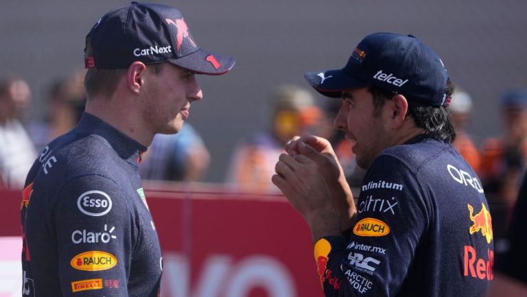 Max Verstappen y Checo Pérez