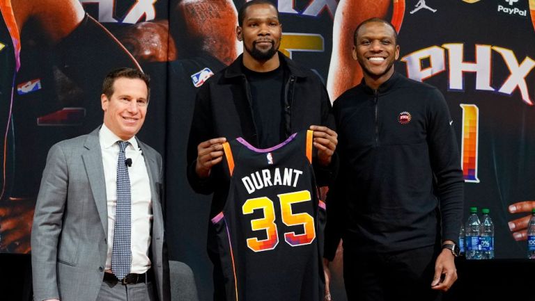 Kevin Durant tendrá su debut con los Suns