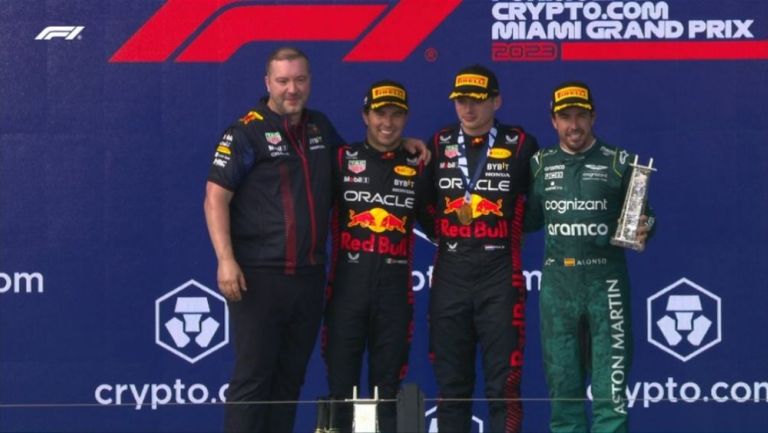 Checo Pérez consiguió su podio número 30 en F1