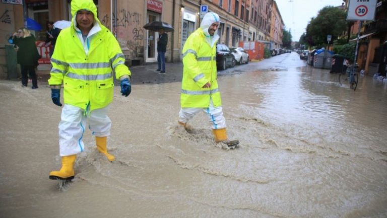 Inundaciones en Italia debido a las fuertes lluvias
