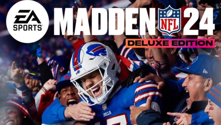 Josh Allen en la portada de Madden 24