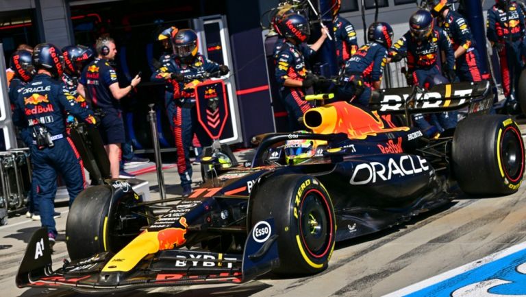 Con Checo Pérez, Red Bull Racing hizo la parada en PITS más rápida de la Temporada 2023 de Fórmula 1