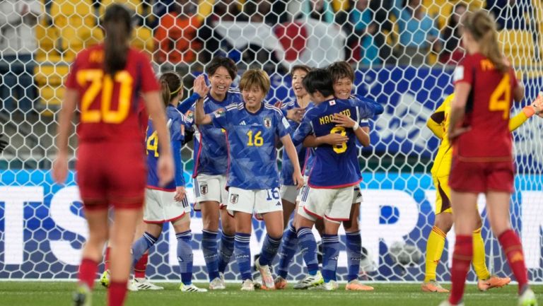 Japón golea a España y clasifica como líder de grupo a los Octavos de Final del Mundial Femenil