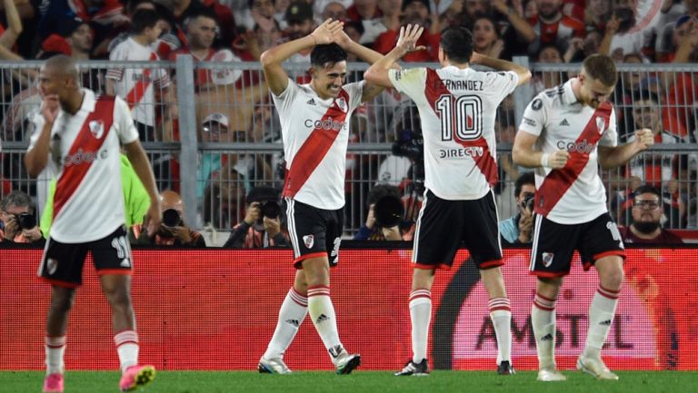  Copa Libertadores: River Plate remonta con doblete de Pablo Solari al Inter de Porto Alegre