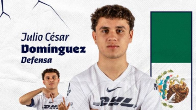 Hijo de Cata Domínguez, jugador de Pumas, fue convocado a la Selección Mexicana Sub 15