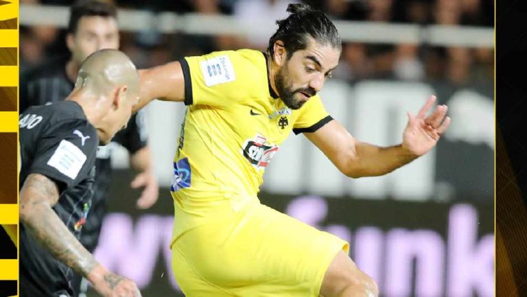Orbelin Pineda y Rodolfo Pizarro jugaron en la derrota de AEK Atenas ante OFI Creta