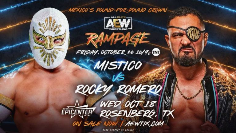 Acuerdo entre CMLL y AEW? Místico y Rocky Romero se enfrentarán un ring de  Tony Khan