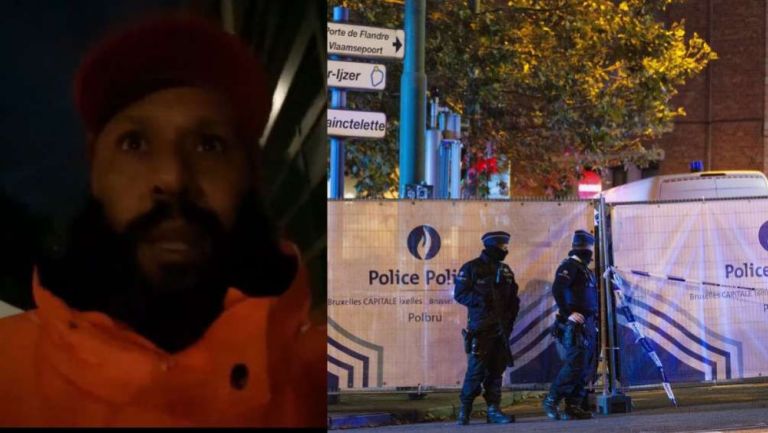Hombre árabe reivindicó el ataque a los aficionados suecos en Bruselas 