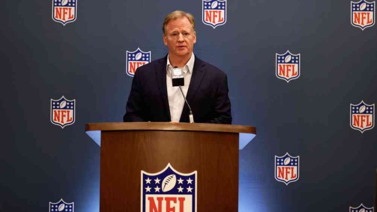 El comisionado Roger Goodell extiende su contrato con la NFL hasta 2027