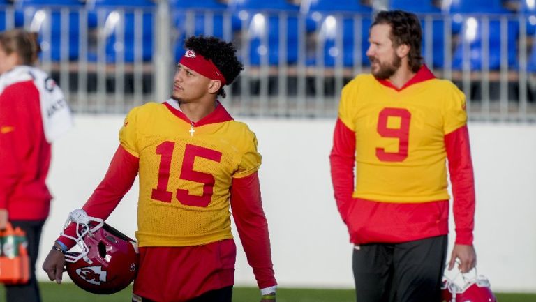 Patrick Mahomes en Alemania