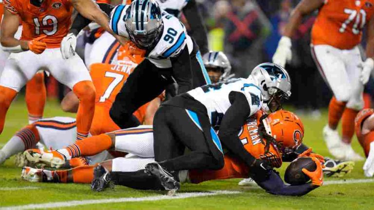 NFL: Carolina Panthers se hunde más tras derrota ante Chicago Bears