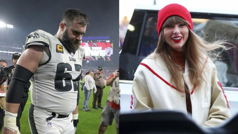 Jason Kelce viajó a Buffalo para apoyar a Travis y conoció a Taylor Swift