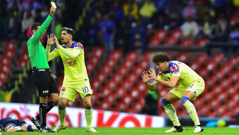 César Ramos en el América vs Monterrey