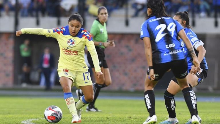 América Femenil goleó a Gallos