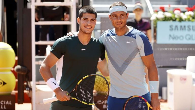 Rafael Nadal y Carlos Alcaraz cobran 150 mil dólares por clase privada en Las Vegas