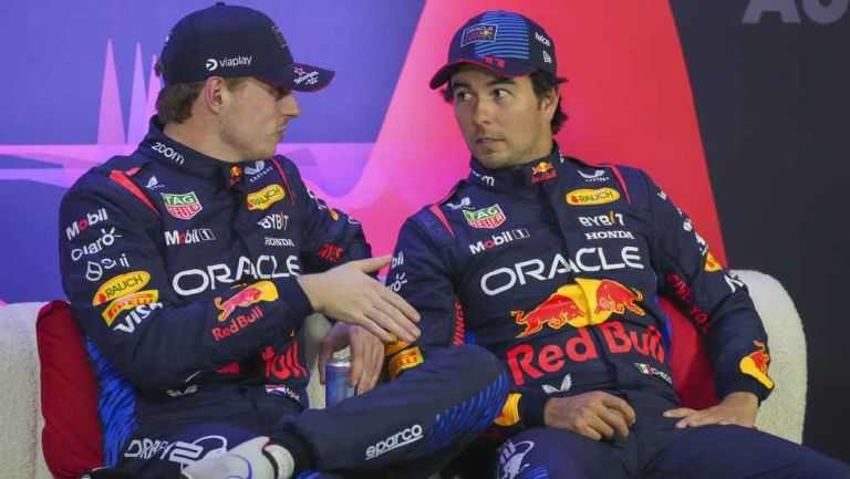 Max Verstappen y Checo Pérez dominan la primera práctica del GP de Japón