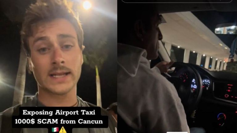 Turista canadiense denuncia que taxista de Cancún le quería cobrar 17 mil pesos